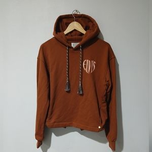 Scotch & Soda Elvis Graphic Organic Cotton Hoodie Size: S